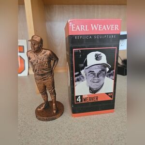 Earl Weaver Baltimore Orioles Replica Sculpture w/ Box